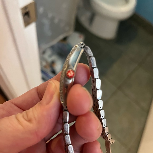 Michele Urban, Diamond watch, Sapphire crystal, Water resistant, Swiss movement - Picture 10 of 15